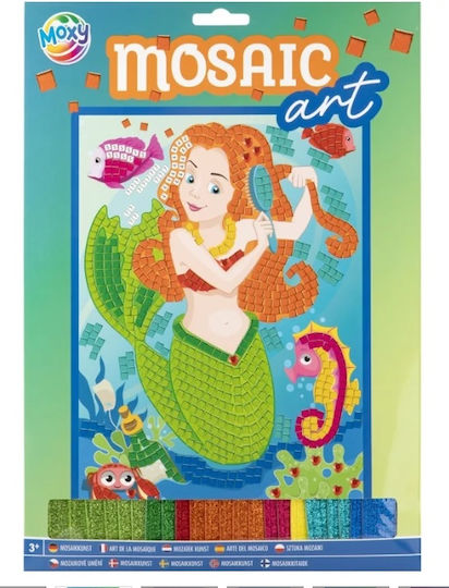 Creative Set Glitter Foam Mosaic A4 Unicorn