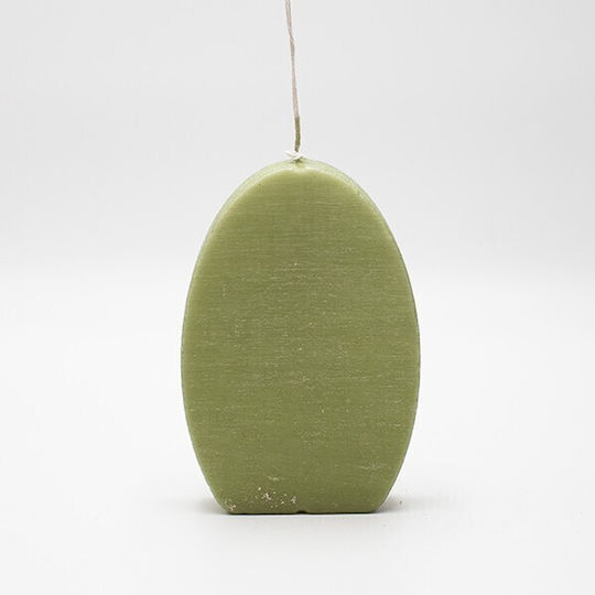 Lumânare Ou De Paște Verde 15x10x17cm Set 3 Bucăți