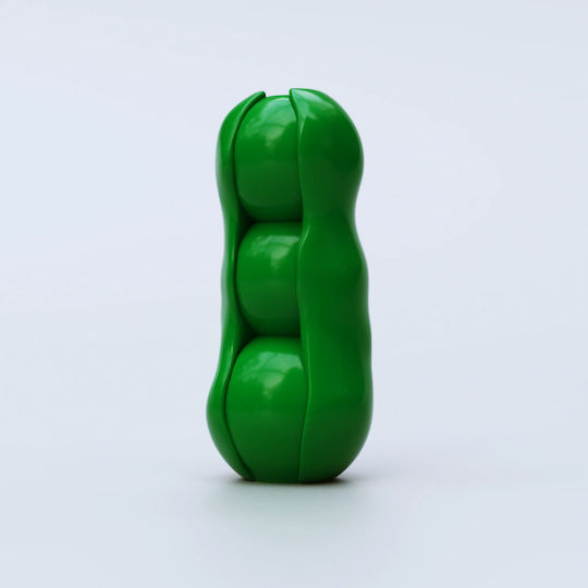 Fluid Market Βάζο Πράσινο 11x11xΥ26cm