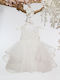 Mi Chiamo Ecru Baptism Dress made of Tulle
