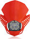Acerbis Μάσκα Fulmine Led Red