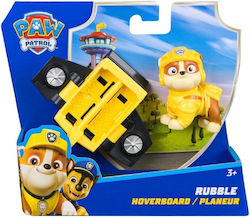 Spin Master Παιχνίδι Μινιατούρα Paw Patrol Rubble - Hoverboard Vehicle για 3+ Ετών (Διάφορα Σχέδια)