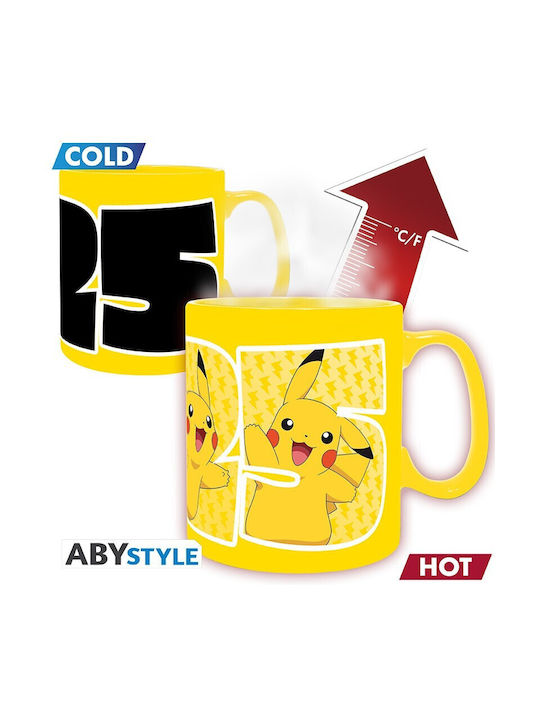 Abysse Pikachu Schimbare de căldură Cană Ceramică 460ml