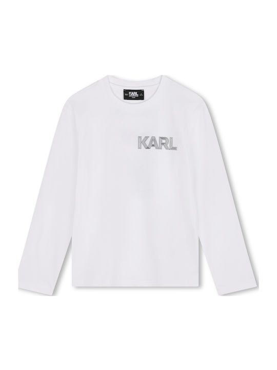 Kinderhemd Langarm White