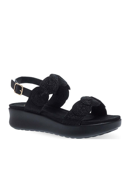 Parex Women's Synthetic Leather Ankle Strap Pla...