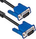 Kabel VGA-Stecker - VGA-Stecker Blau 5m (17601)