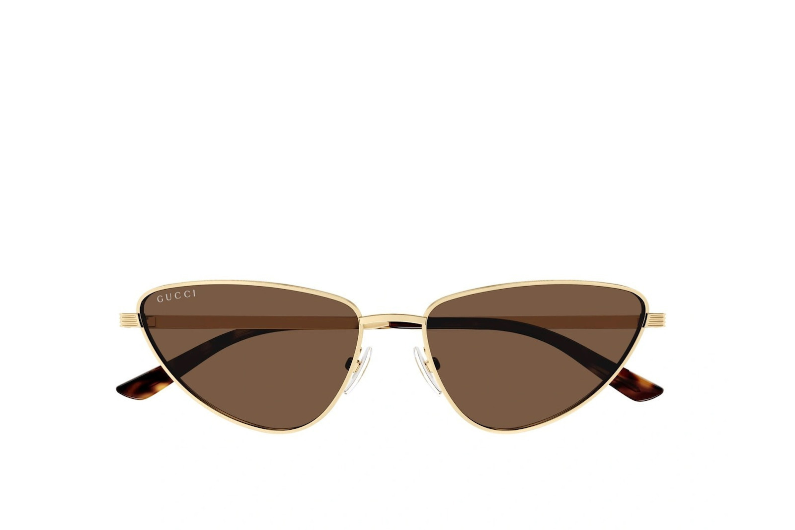 サングラス GUCCI SS25 Gucci - GG1879S - 001 (GG1879S 001) Gucci Gg1879s Gold Female Cat-Eye Sunglasses | Eyewear Index