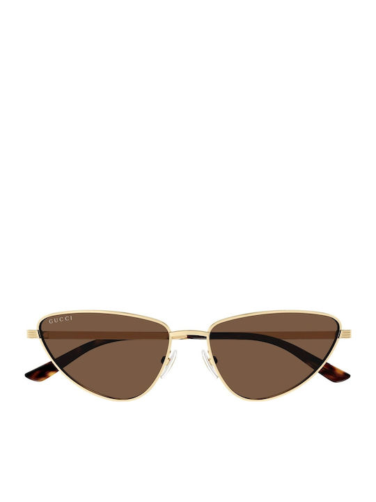 Gucci Feminini Ochelari de soare cu Auriu Cadru...