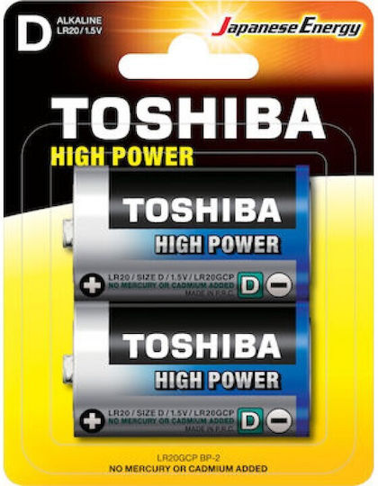 Toshiba Alkaline Batterie D 1.5V 1Stück