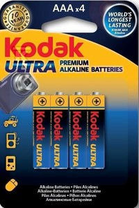 Kodak Ultra Αλκαλικές Μπαταρίες AAA 1.5V 4τμχ