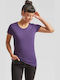 Fruit of the Loom Women's Short Sleeve Promotional T-Shirt Soft Lavender