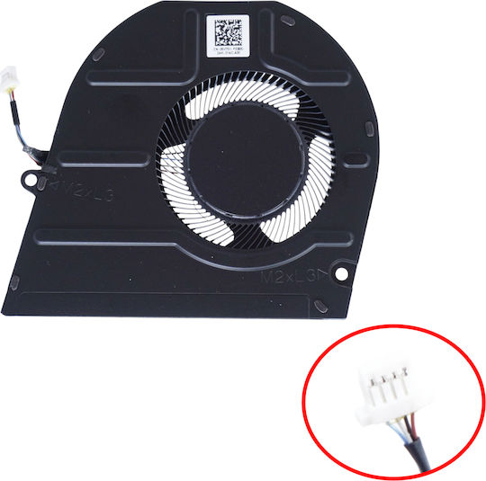 Laptop CPU Cooling Fan Dell Inspiron 14 5420 5425 05v75y 5v75y 0.23.100qb.0001 Dfs5k12114464j Bn8507h5h-000p 4pin Code 81458