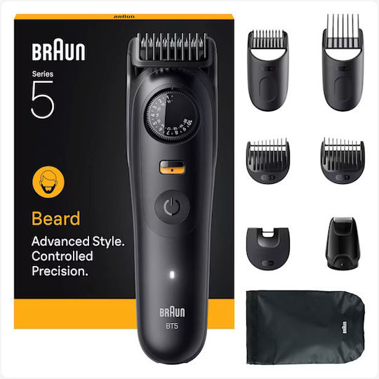 Braun Series 5 Wiederaufladbar Haarschneidemaschine Schwarz BT5560