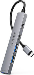 Orico YSB4-U2 USB Hub 5 Ports USB-C YSB4-U2-GY-BP-HU