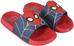 Spiderman Παιδικές Σαγιονάρες Slides Spider-Man Μπλε