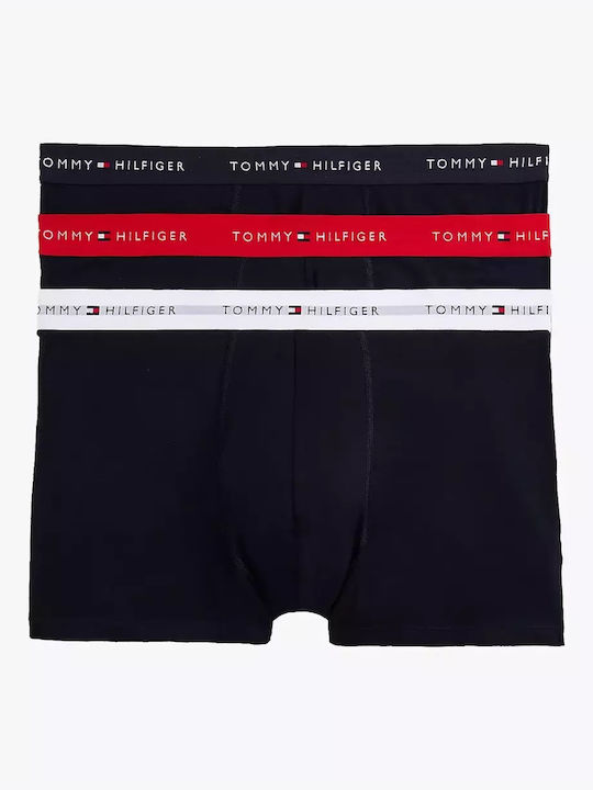 Tommy Hilfiger Ανδρικά Μποξεράκια Μπλε 3Pack