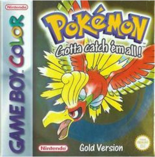 Pokemon Gold Gold Edition Game Boy Color Game (Used)