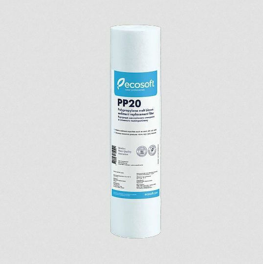 Ecosoft Ανταλλακτικό Φίλτρο Νερού από Πολυπροπυλένιο 10" PP20