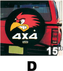 Autoline Jeep Husă Roată de Rezervă Auto 4x4 Autoline Jeep Husă Roată de Rezervă Auto 4x4