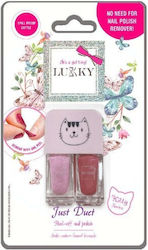 Lukky Cosmetics Toys Kids Nail Polishes 2pcs