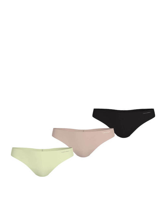 Calvin Klein Γυναικεία String 3Pack