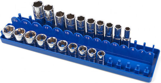 HBM Machines Căpăcel Hexagonal Priza cu Patrat de Prindere 1/4" Diametru 1/4" / 5.5 / 10 / 11 / 12 / 13 / 14 / 15 1buc