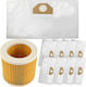 Set Filtre de Aer 10 Saci Textili Newevo Aspiratoare Karcher Seria Wd3 Wd2 Se 4001 Se 4001 Special Se 4002