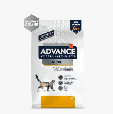 Advance Cat Dry Food with Corn / Rice / Pork / Fish / Meat / Chicken / Liver 8kg
