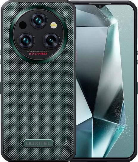 Oukitel WP35 Pro 5G Dual SIM (12/512GB) Ανθεκτικό Smartphone Πράσινο