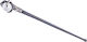 Decorative Staff Ball Metallic Display Knife 95 Cm Black