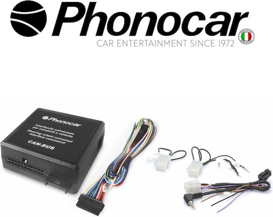 Phonocar Αντάπτορας Χειριστηρίων Τιμονιού Αυτοκινήτου για Opel / Chevrolet / Saab