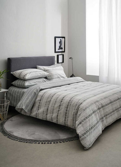 Vesta Home Πάπλωμα Υπέρδιπλο 220x230εκ. Irene-1 Γκρί 11.5 togs