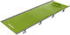 Foldable Guest Bed Without Aluminum Construction Material Single Green 190x64x12cm