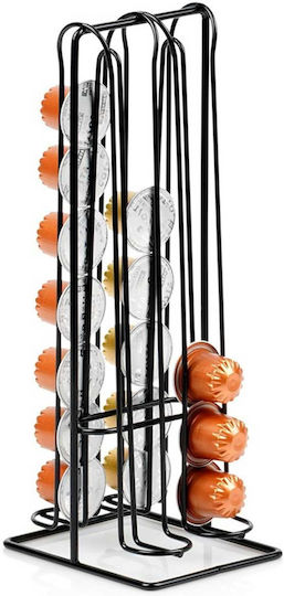 Vilde Metal Storage Stand For 32 Nespresso Capsules 30x30x30cm 229127