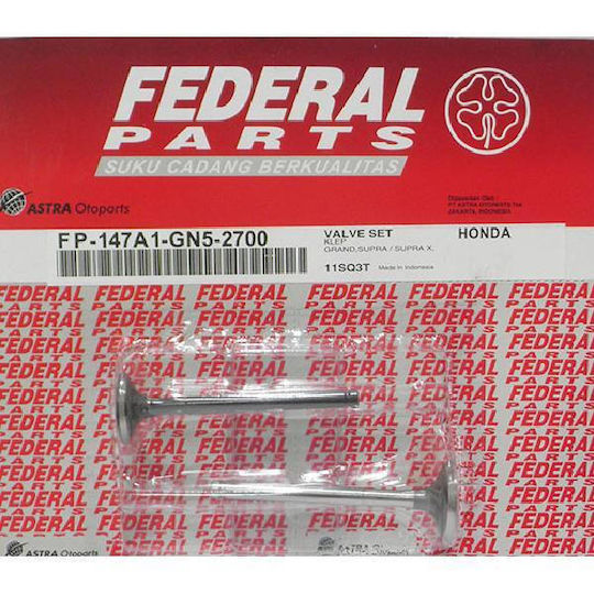 Set supape In Ex Federal C100grand C90 Supra Lingken110 Spike125