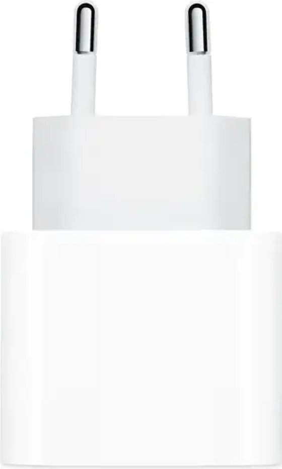 Apple Φορτιστής Χωρίς Καλώδιο με Θύρα USB-C 20W Λευκός (Power Adapter MD3J4)