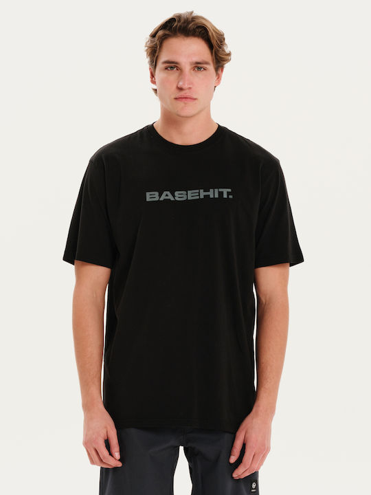 Basehit T-shirt Μαύρο