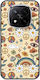 Hippie Rainbow Xiaomi Poco X7 5g TPU Negru Silicon Negru