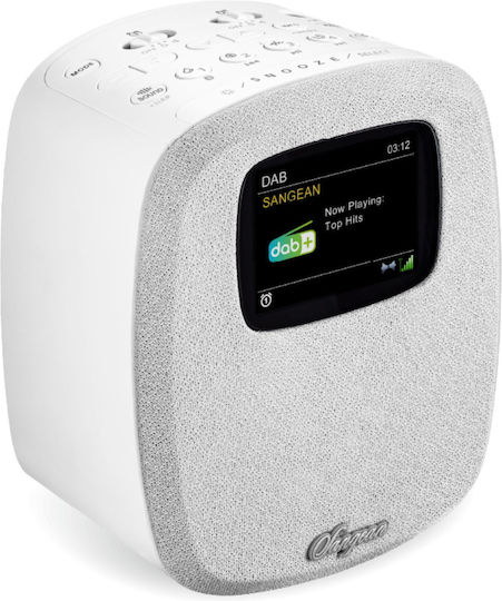 Sangean DCR-83 Επιτραπέζιο Ραδιόφωνο Ρεύματος DAB+ με Bluetooth Λευκό