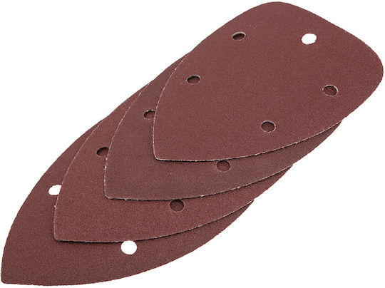 Delta+ Sandpaper 100 X 140 X 140 Mm K240 5 Pcs