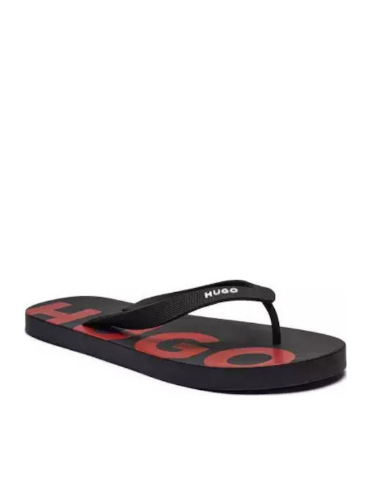 Hugo Flip Flops Μαύρα