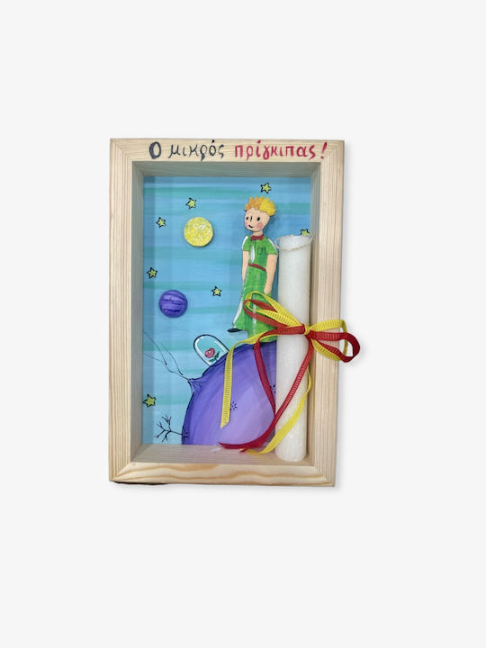 Handmade Candle 3D Painting Frame Little Prince