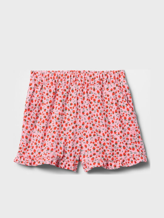 Kinder-Shorts/Bermudas Stoff Coral Frost Pink