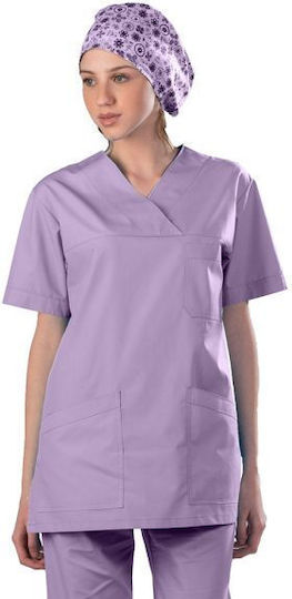 Anta Uniforms Unisex Σετ Ιατρικό Παντελόνι και Μπλούζα Λιλά