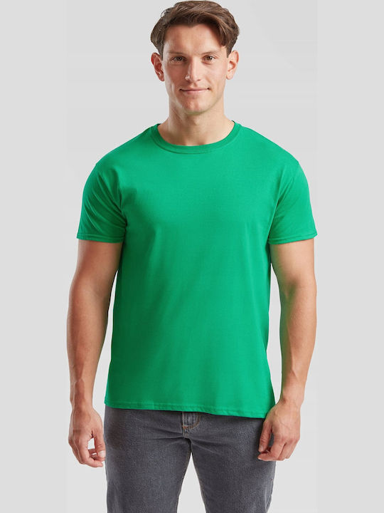 Fruit of the Loom Unisex Short Sleeve Promotional T-Shirt Heather Green