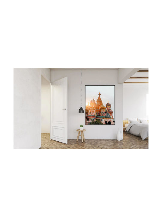 Painting St Basil's Cathedral 80x120