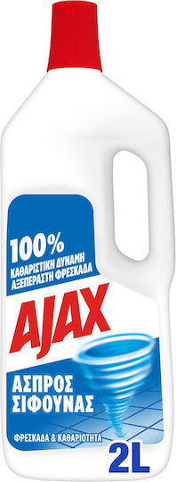 Ajax Ajax Υγρό Απορ/κο Ajax Άσπρος Σίφουνας 2lt