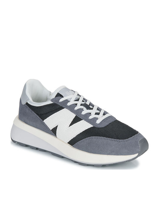 New Balance 370 Ανδρικά Sneakers Μαύρα