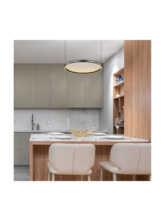 Globo Lighting Κρεμαστό Φωτιστικό Μαύρο