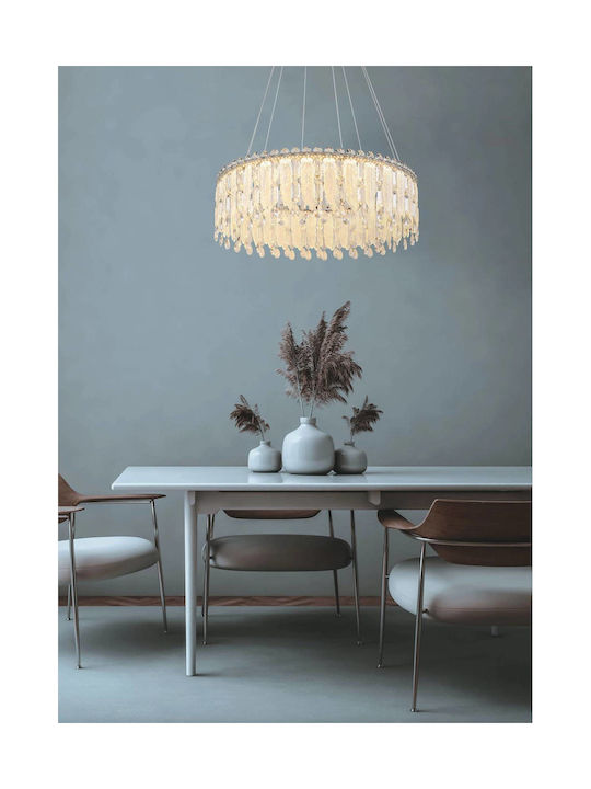 Globo Lighting Κρεμαστό Φωτιστικό Διάφανο